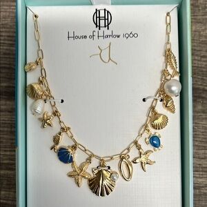 House of Harlow 1960  Nautical Necklace ✨🌊🐟